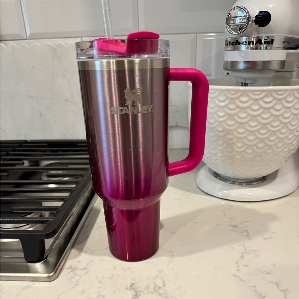 Stanley 40 Ounce Tumbler With Handle Camelia Gradient
